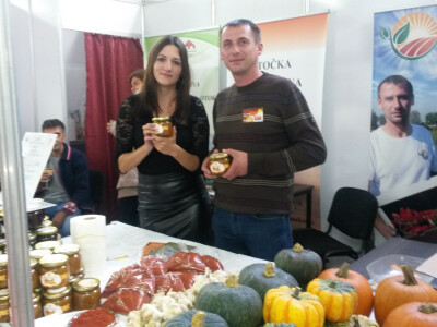 Roberta Kljenak i Tihomir Sotinac na jesenskom sajmu