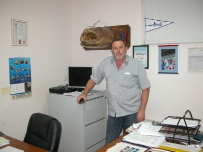 Vlasnik tvornice Felicita Tonči Škratulja u svom uredu, direktor tvrtke