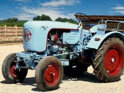 Traktor Eicher ED 210-10, Njemačka, 1958., 33 KS, 2170 kg