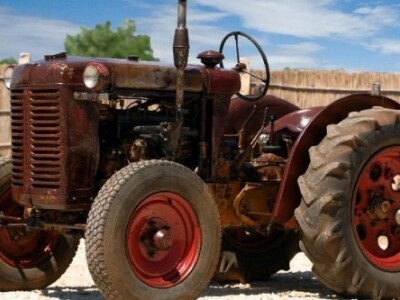 Traktor Fiat 600 C, Italija, 1948., 18 KS, 1380 kg