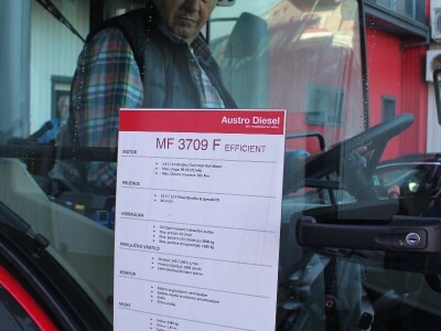 Traktor Massey Ferguson F3709