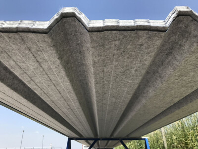 Trapezni lim s anti-kondenzacijskim filcom