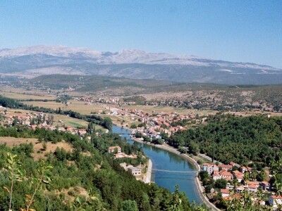 Trilj, grad na Cetini