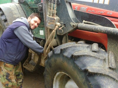 Josip se ne boji poslova u poljoprivredi