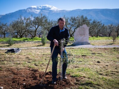 U Bijelom polju časne sestre franjevke posadile 33 bijele masline!