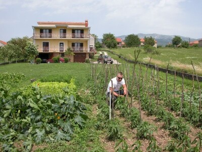 Bože sa svojom majkom Marijom u vrtu uzgaja gotovo svako povrće