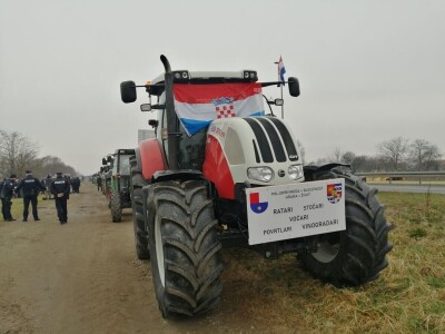 U Čakovcu održan mirni prosvjed poljoprivrednika iz Međimurske i Varaždinske županije