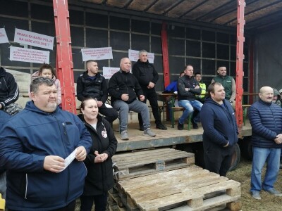 U Čakovcu održan mirni prosvjed poljoprivrednika iz Međimurske i Varaždinske županije