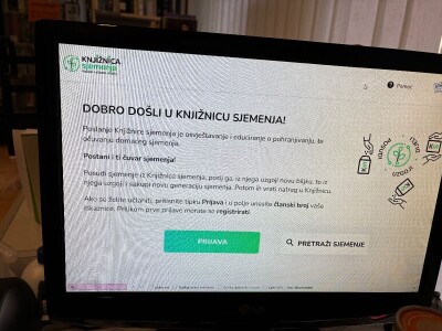 U knjižnicu po znanje i hranu