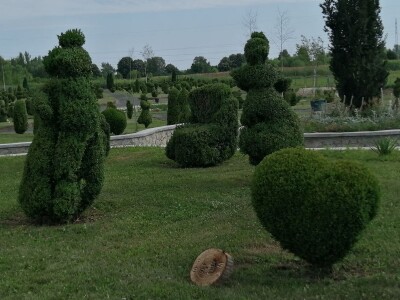 U Sračincu jeotvoren topiary  park