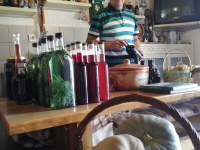 U vrtu Damira Crlenog, predsjednika Hrvatskog kuharskog saveza