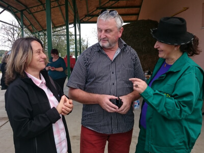 Đuro Ružičić na biodinamičkom gospodarstvu Drvo života Đuro Ružičić na biodinamičkom gospodarstvu Drvo života