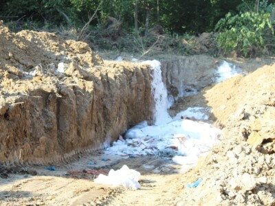Ukopavanje uginulih i eutanaziranih svinja koje su bile oboljele ASK