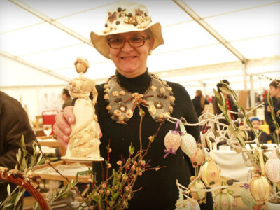 Ukrasi od kuruzne komušine rukom rađeni iz Plitvičkog kraja