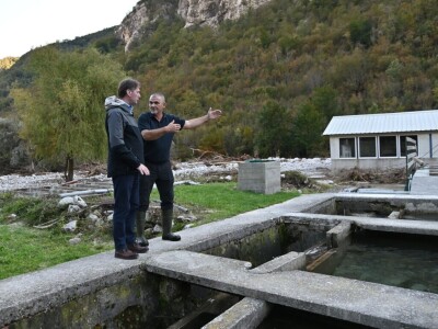 Uništena riblja farmu u poplavljenom području Jablanice Uništena riblja farmu u poplavljenom području Jablanice