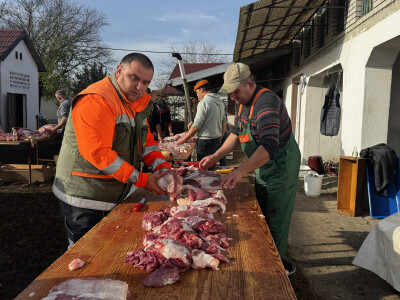 Svinjokolja u Posavskim Podgajcima 2025.
