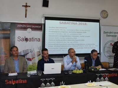 USUSRET SABATINI 2018 - Predstavljanje pjenušaca Zadarske županije