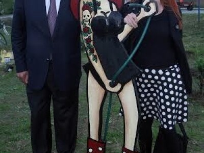 Gradonačelnik Grada Zagreba Milan Bandić i Nikolina Ivezić Gradonačelnik Grada Zagreba Milan Bandić i Nikolina Ivezić