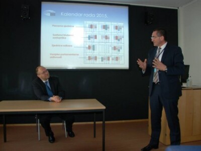 Davor Ivo Stier i načelnik općine Vidovec Bruno Hranić