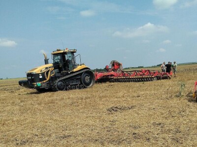 Vaderstad - prikaz mašina u radu Mađarska