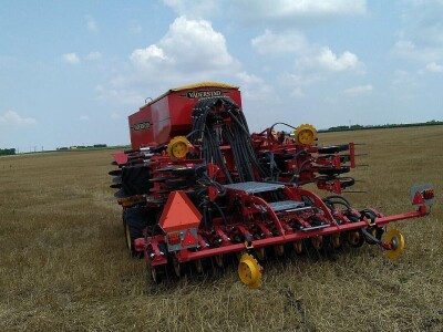 Vaderstad - prikaz mašina u radu Mađarska