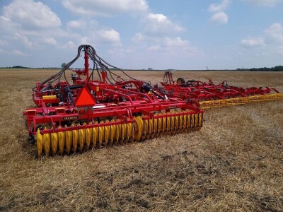 Vaderstad - prikaz mašina u radu Mađarska