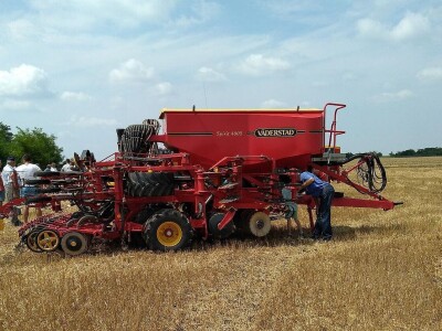 Vaderstad - prikaz mašina u radu Mađarska