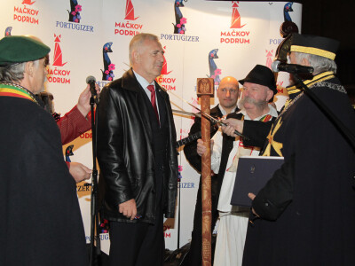 Proglašenje Vanje Bulića za viteza vina