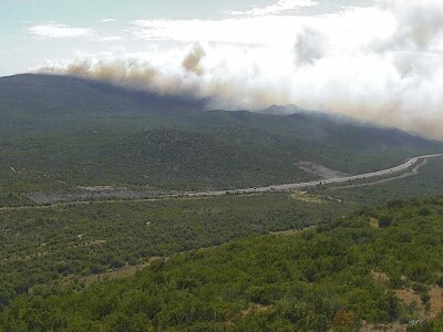 Veliki požar kod Kaštel Sućurca: gorjela borova šuma