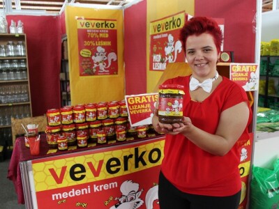 Veverko, livadski med sa lešnicima