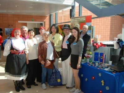 Posjetitelji su se željeli slikati s članovima KUD-a