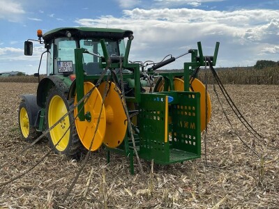 Pokusi navodnjavanja kukuruza Rivulis sistemima "kap po kap"