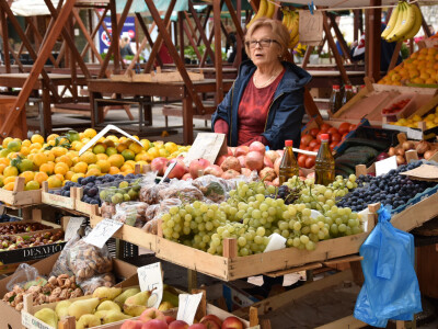 Zadarska tržnica u podne