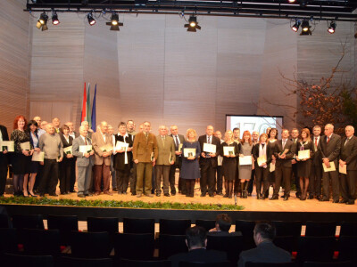 Nagrađeni šumari povodom 170 obljetnice Hrvatskog šumarskog društva