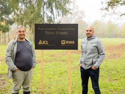 Zaposlenici tvrtke RWA Hrvatska i ICL-a posadili hektar šume