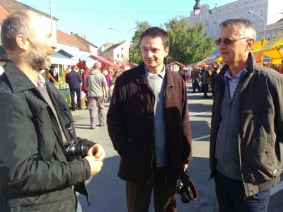 Predrag Vujevic na slici desno