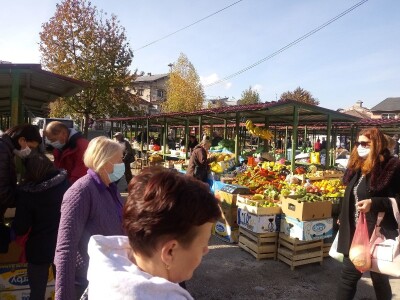 Zelena pijaca u Gornjem Vakufu- Uskoplju izuzetno slabo posjećena