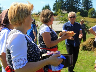 Žetva zobi u Gorskom kotaru na tradicijski način