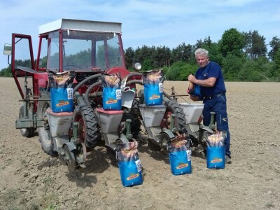 Zlatko Krajinović - tvornica MF kombajna u Italiji
