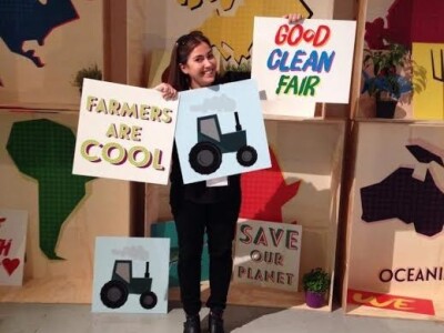 Zrinka Filipović Dermir na manifestaciji mladih poljoprivrednika u Milanu