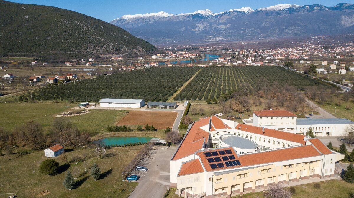 mjesto Bijelo Polje, fotografija iz zraka