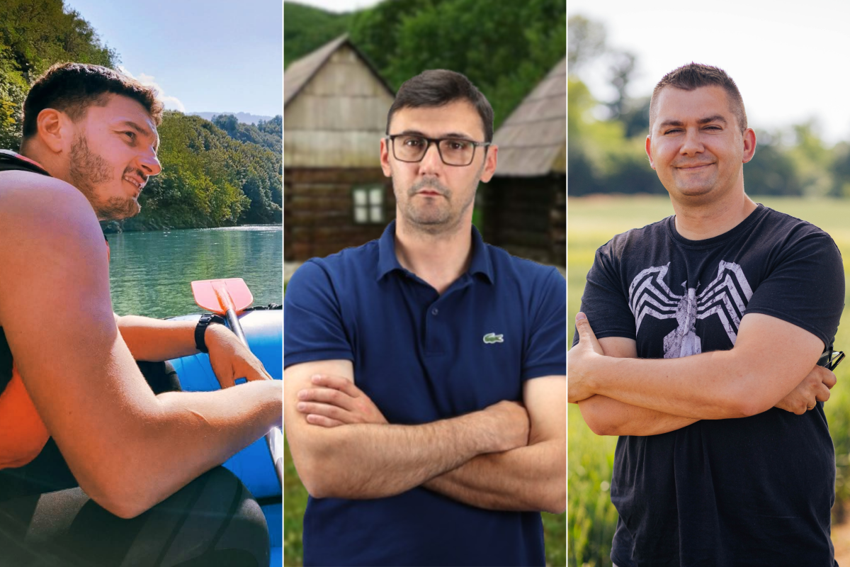 Miloš Galić, Milan Milanović i Petar Ninić