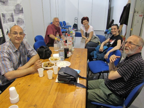 Zadovoljni novinari na Novosadskom sajmu