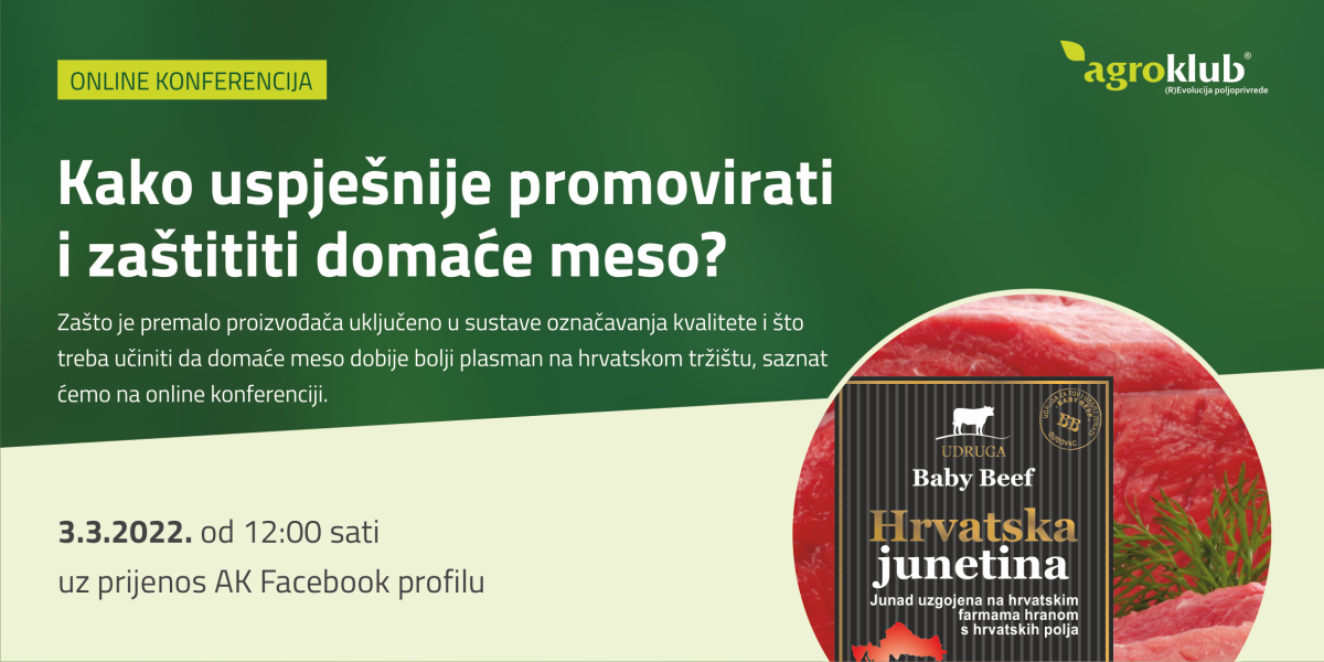 Online konferencija: Označavanje domaćeg mesa