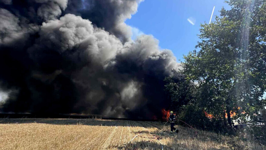 Goreo napušten salaš kod Novog Sada, sprečeno dalje širenje požara