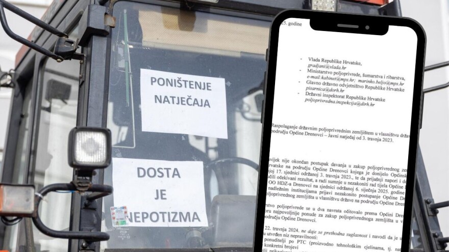 Zbog dodjele državnog zemljišta vrije i u Drenovcima, pisali su DORH-u
