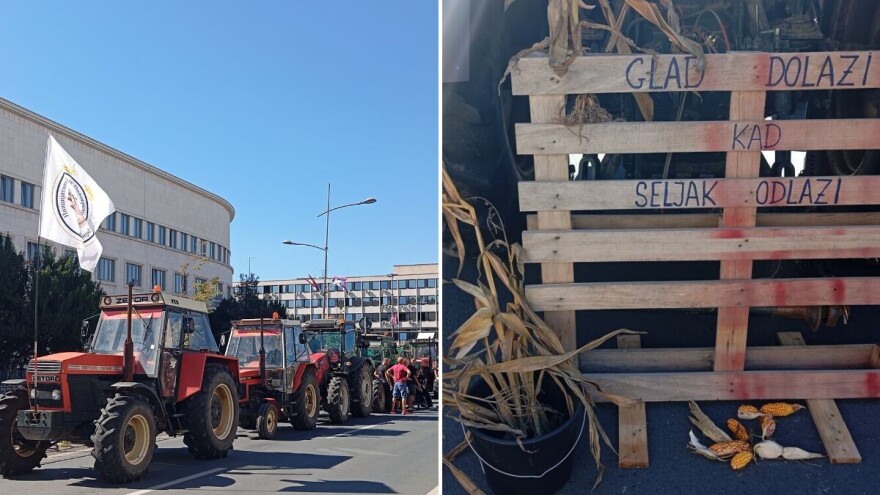 Poljoprivrednici poručili sa novosadskog protesta: "Na ovo nas je muka naterala"