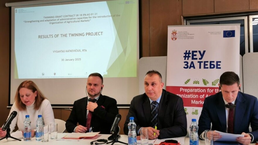 Završen projekat vredan 1,8 miliona evra - usklađivanje domaće poljoprivrede sa standardima EU