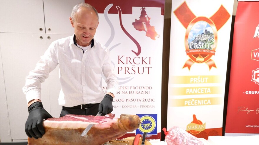 Krčki pršut Vjekoslava Žužića šampion 10. Dana hrvatskog pršuta