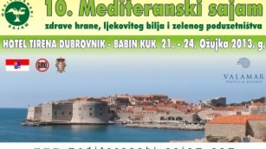 Prijave za 10. Mediteranski sajam zdrave prehrane, ljekovitog bilja i zelenog poduzetništva